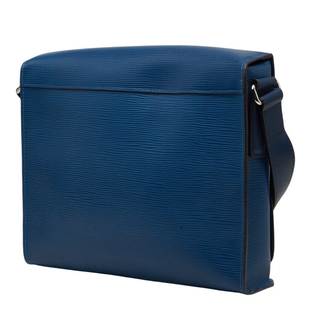 Louis Vuitton Epi Harrington Messenger PM Shoulder Bag M53407 Blue Azur Leath... - Picture 2 of 12